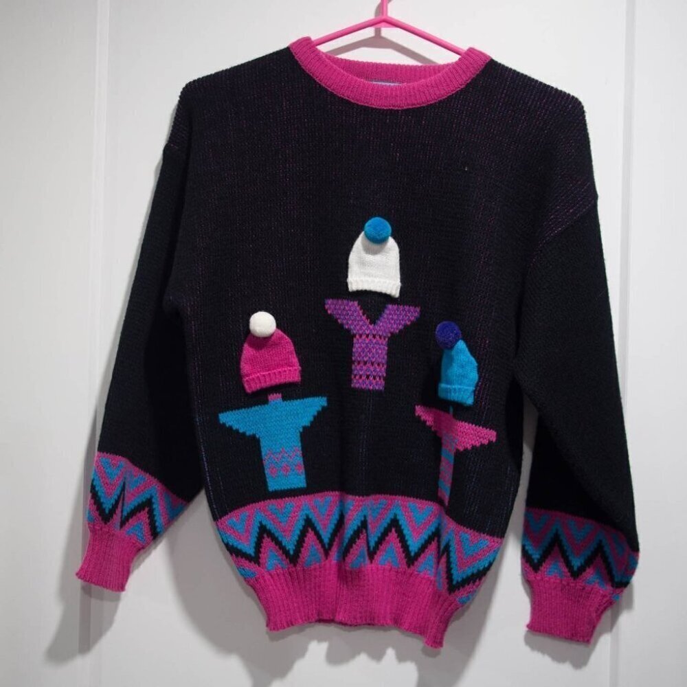 Vintage Cross Roads Youth  Toque Sweater